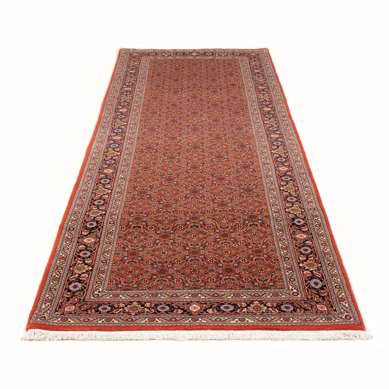 Loper Perzisch tapijt - Bijar - 300 x 100 cm - rood