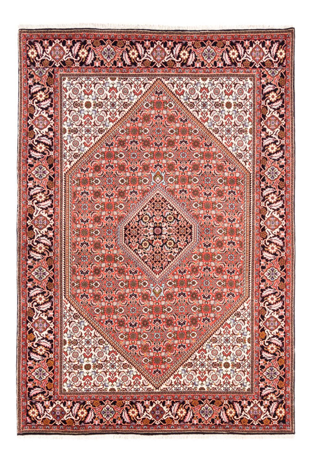 Perzisch tapijt - Bijar - 235 x 168 cm - rood
