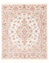 Perzisch tapijt - Tabriz - Royal - 195 x 150 cm - crème