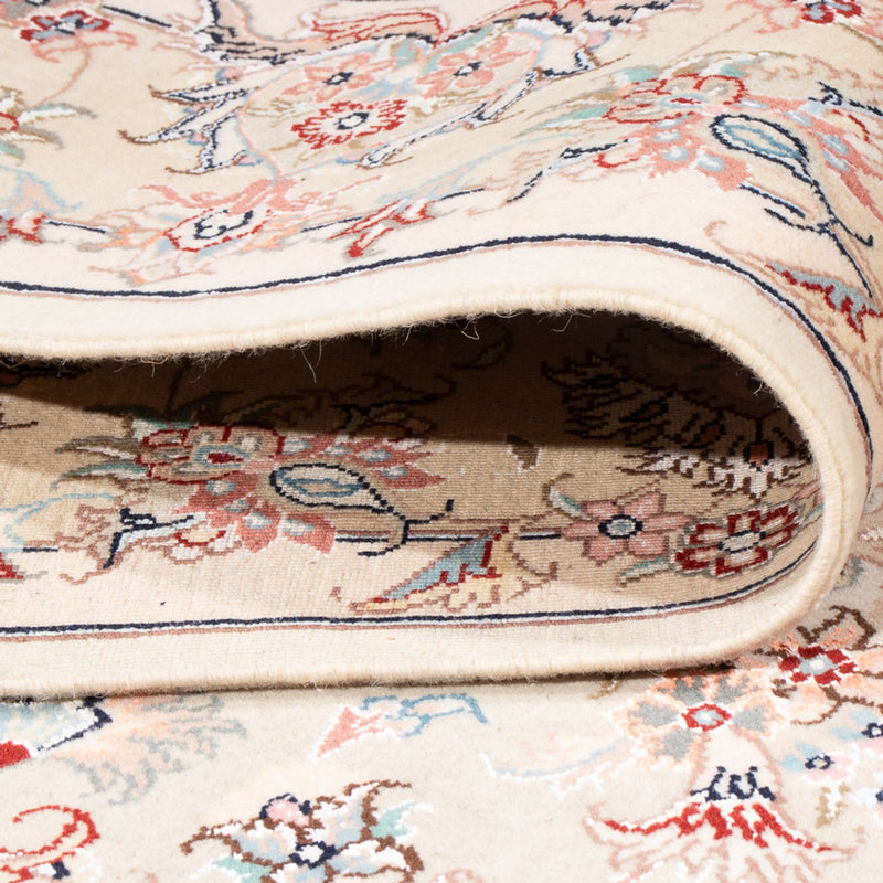 Perzisch tapijt - Tabriz - Royal - 195 x 150 cm - crème