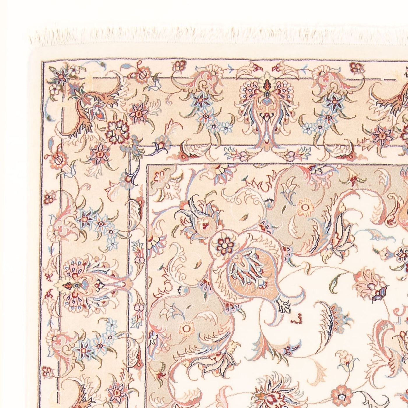 Tabriz - 50 Raj Tapijt 198x148cm - Perzisch tapijt