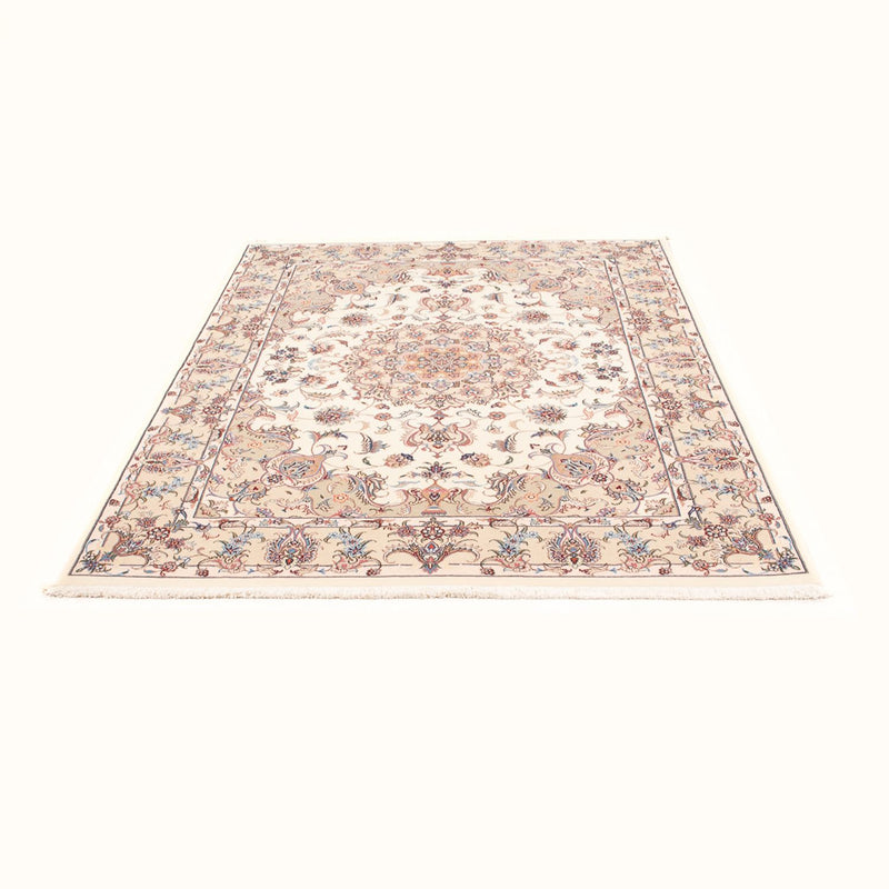 Perzisch tapijt - Tabriz - Royal - 198 x 148 cm - crème