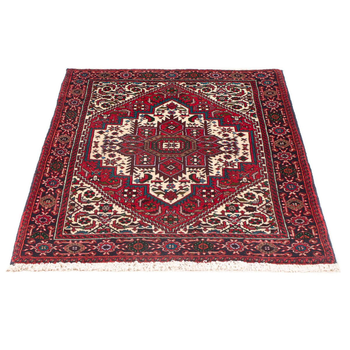 Perzisch Tapijt - Nomadisch - 125 x 76 cm - crème