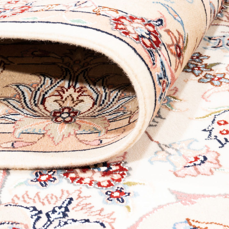 Perzisch tapijt - Tabriz - 197 x 149 cm - crème