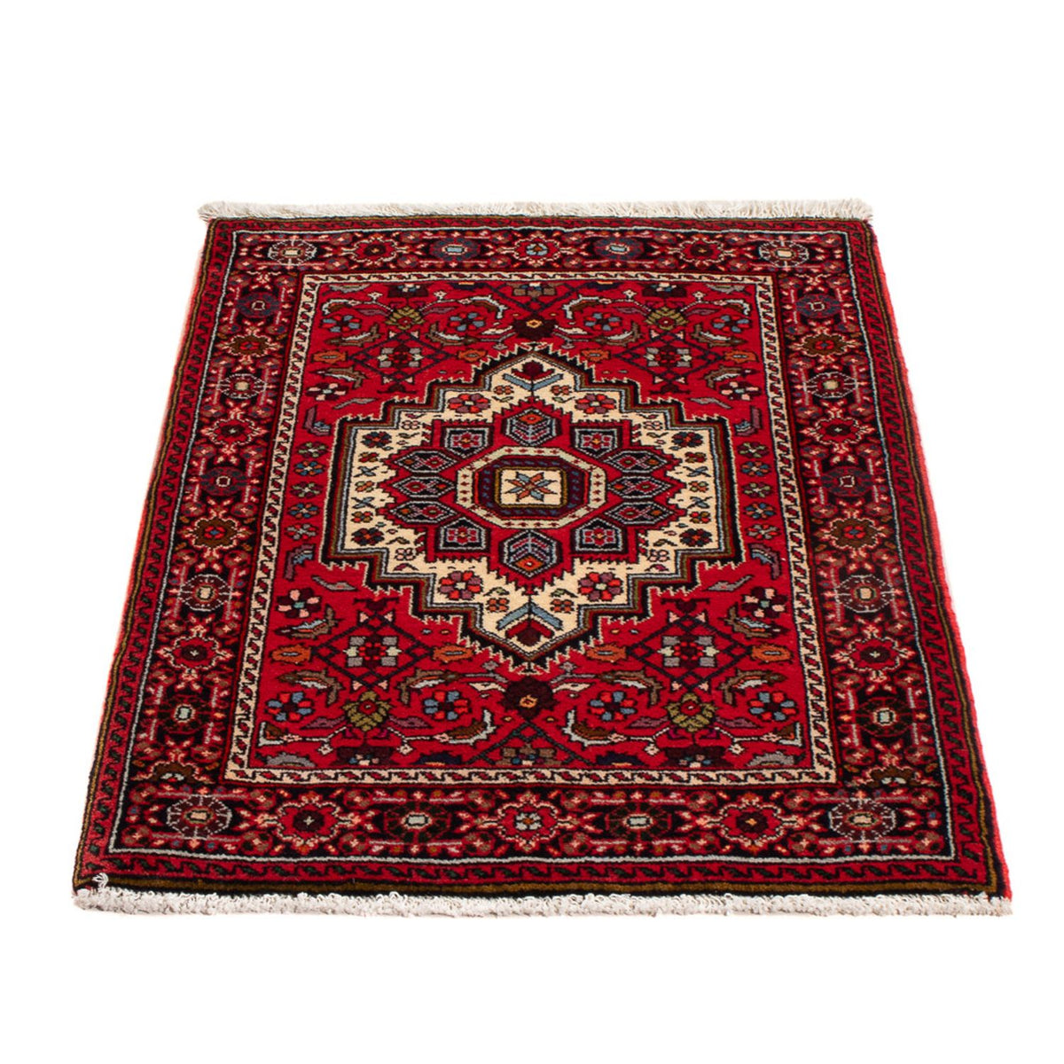 Perzisch Tapijt - Nomadisch - 87 x 62 cm - rood