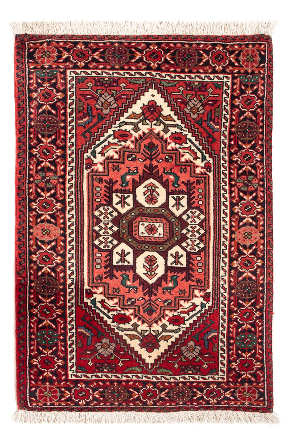 Perzisch Tapijt - Nomadisch - 86 x 60 cm - rood