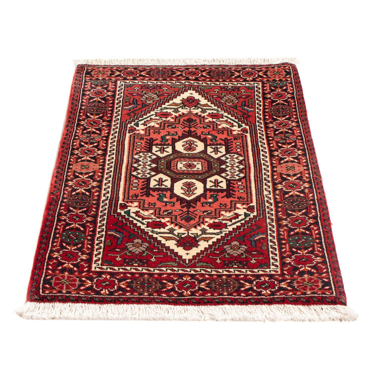 Perzisch Tapijt - Nomadisch - 86 x 60 cm - rood