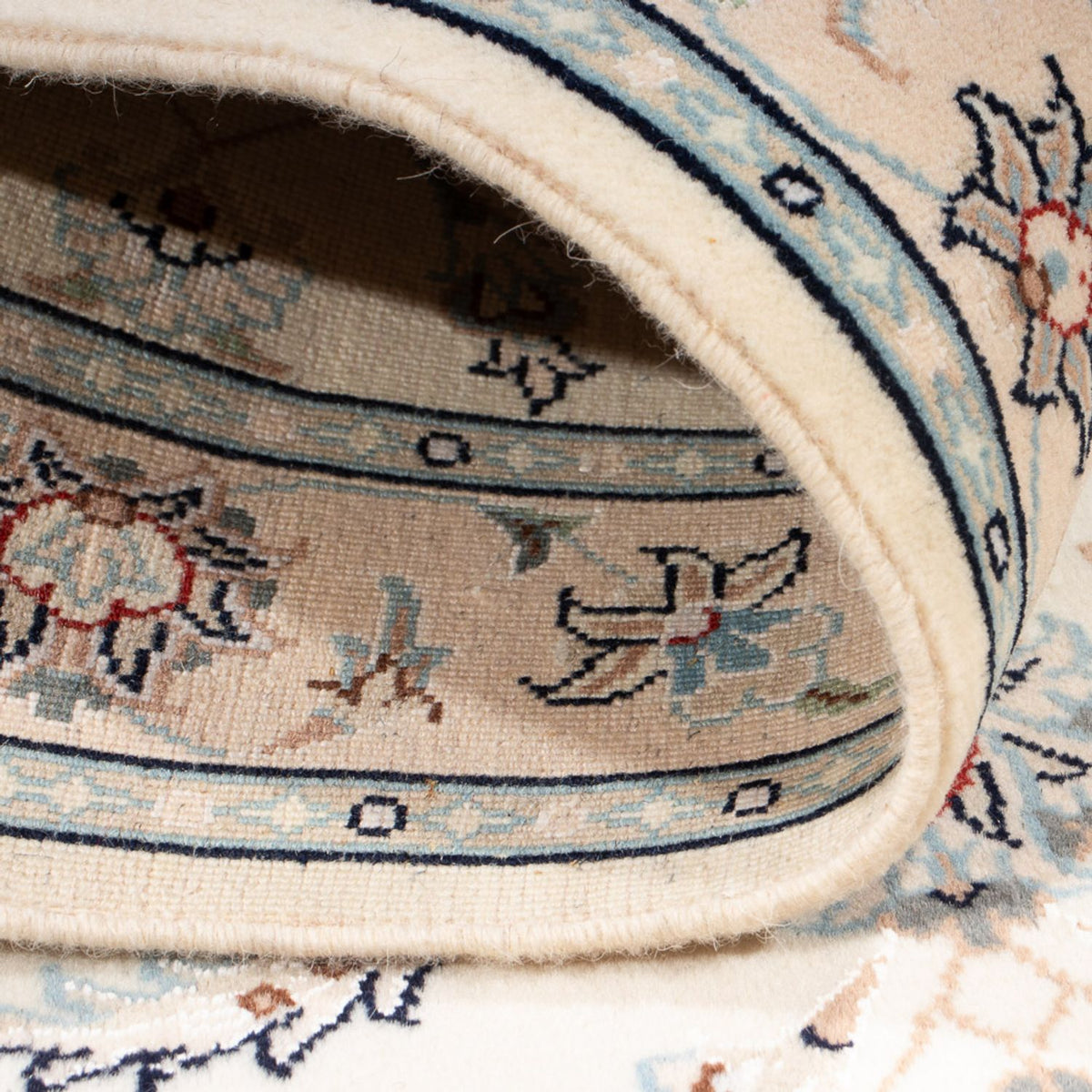 Perzisch tapijt - Nain - Premium - 118 x 80 cm - crème