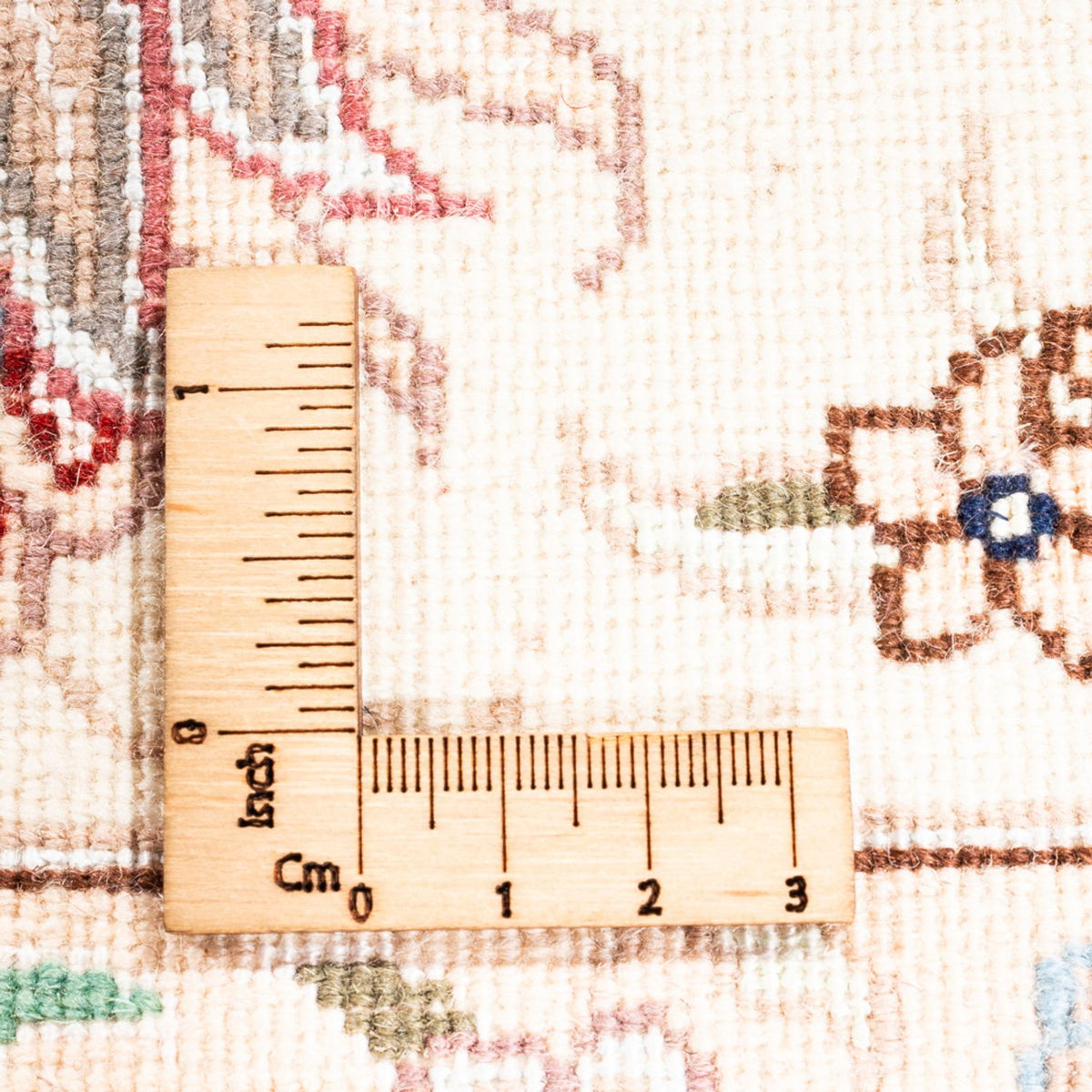 Perzisch tapijt - Tabriz - 196 x 153 cm - crème