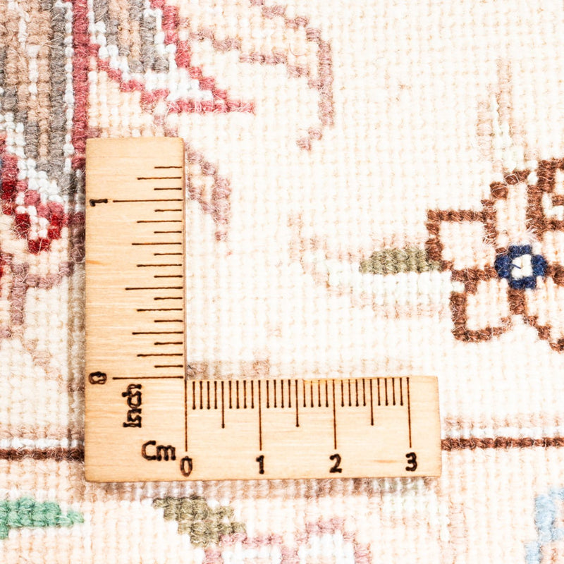 Perzisch tapijt - Tabriz - 196 x 153 cm - crème