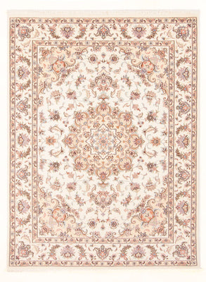 Perzisch tapijt - Tabriz - Royal - 203 x 148 cm - crème