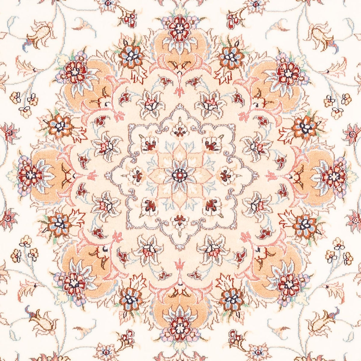 Perzisch tapijt - Tabriz - 200 x 150 cm - crème