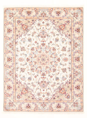 Perzisch tapijt - Tabriz - Royal - 200 x 147 cm - crème