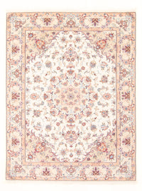 Perzisch tapijt - Tabriz - Royal - 200 x 147 cm - crème
