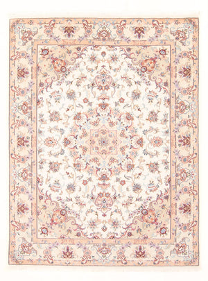 Perzisch tapijt - Tabriz - Royal - 200 x 147 cm - crème