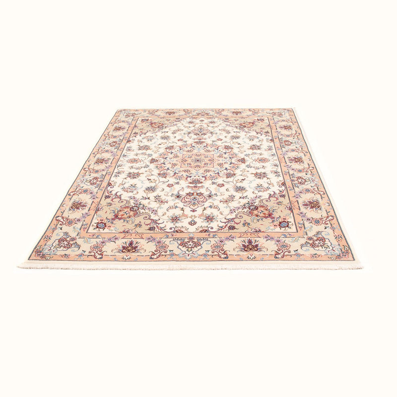 Perzisch tapijt - Tabriz - Royal - 200 x 147 cm - crème
