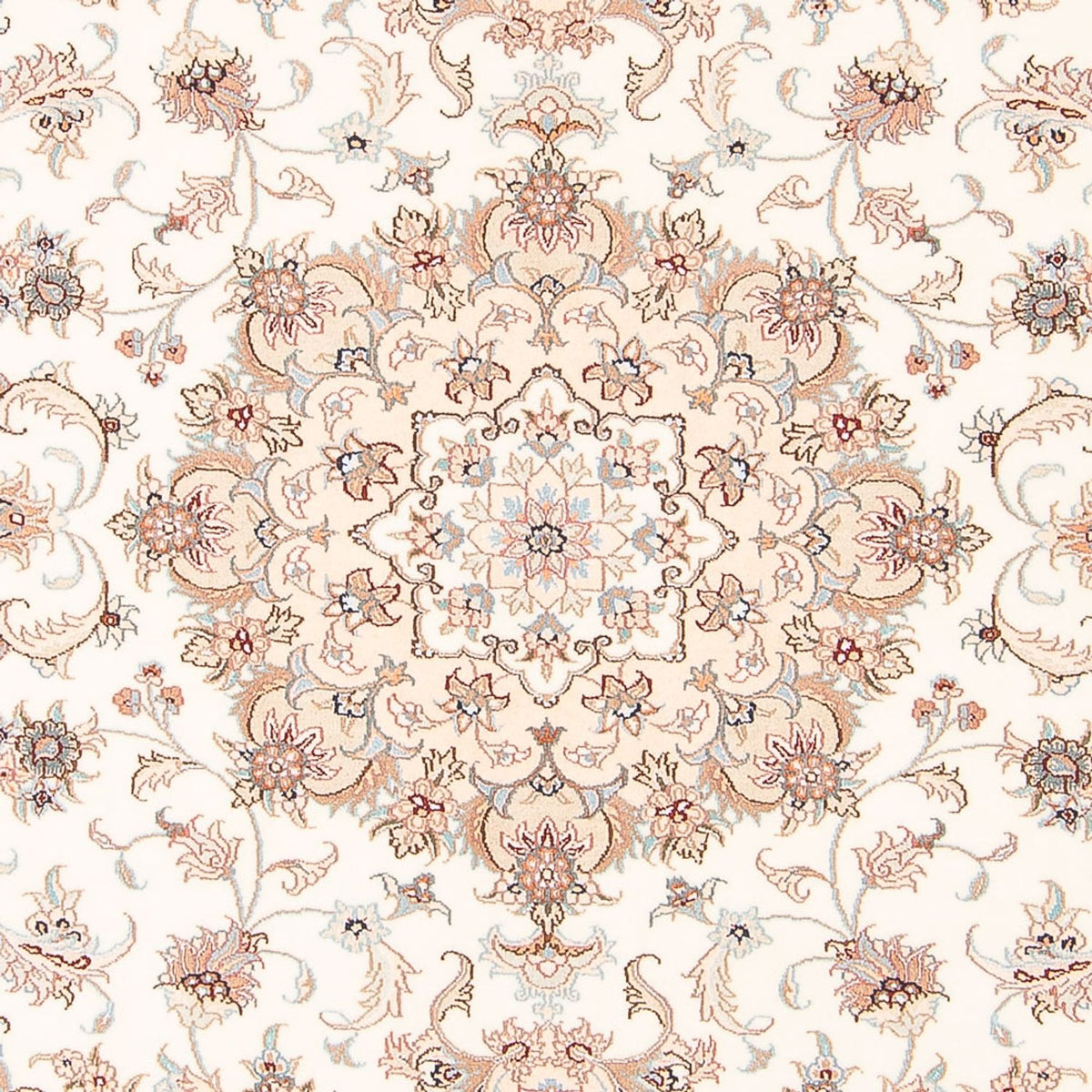 Perzisch tapijt - Tabriz - Royal - 197 x 152 cm - crème