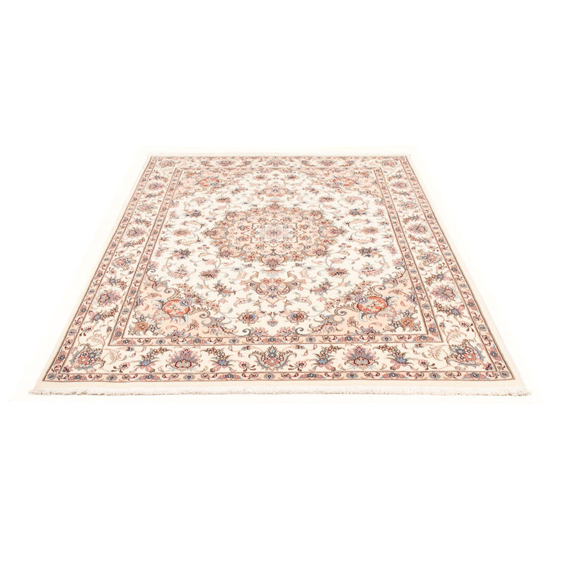 Perzisch tapijt - Tabriz - Royal - 197 x 152 cm - crème