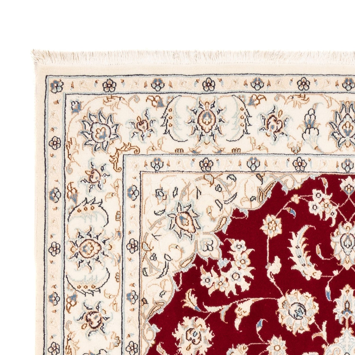 Perzisch tapijt - Nain - Premium - 176 x 117 cm - rood