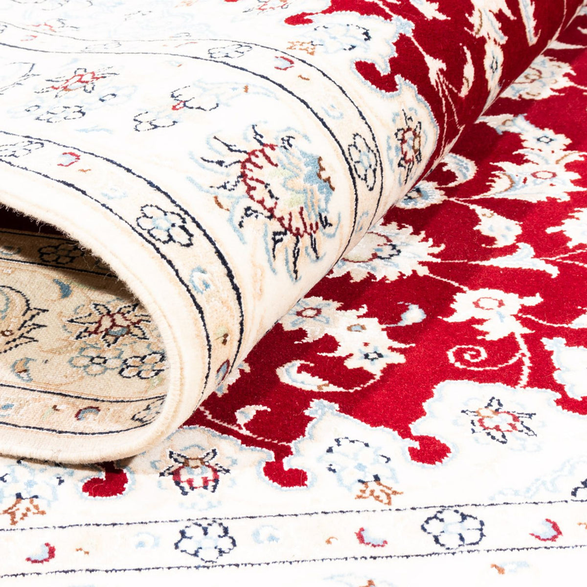 Perzisch tapijt - Nain - Premium - 176 x 119 cm - rood