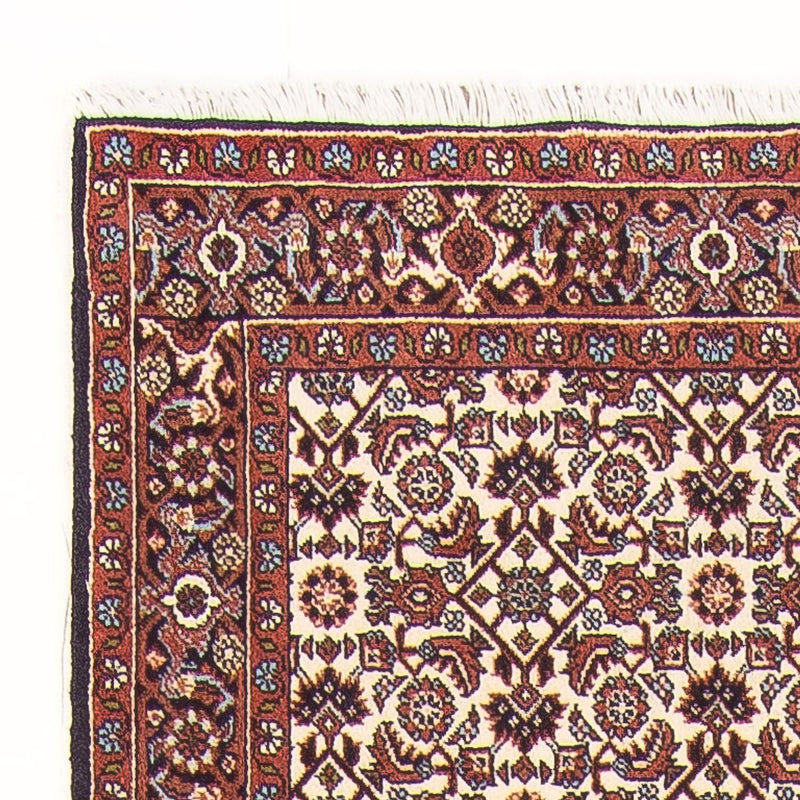 Loper Perzisch tapijt - Bijar - 397 x 85 cm - crème