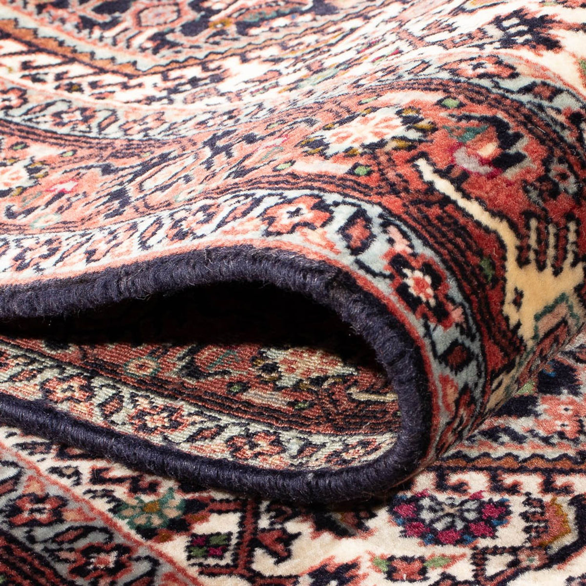 Loper Perzisch tapijt - Bijar - 410 x 67 cm - crème