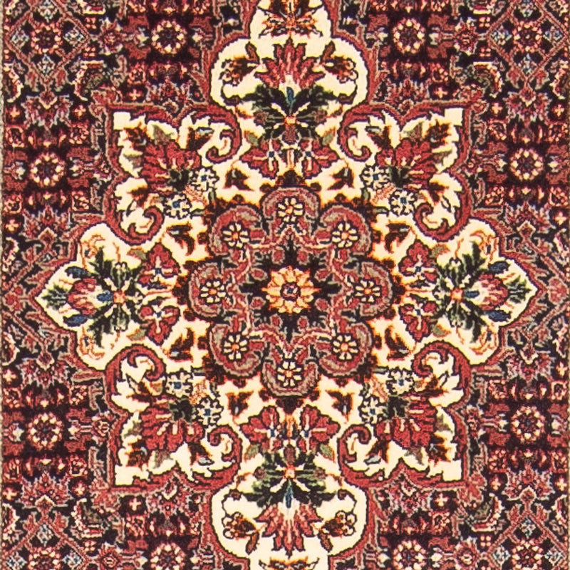Loper Perzisch tapijt - Bijar - Koninklijk - 357 x 70 cm - donkerblauw