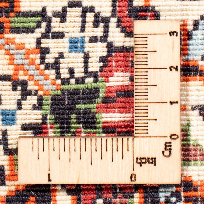 Loper Perzisch tapijt - Bijar - Koninklijk - 357 x 70 cm - donkerblauw