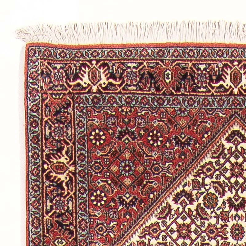 Loper Perzisch tapijt - Bijar - 384 x 77 cm - rood