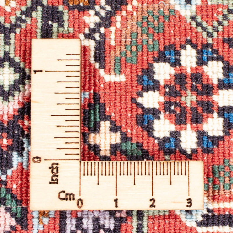 Loper Perzisch tapijt - Bijar - 384 x 77 cm - rood