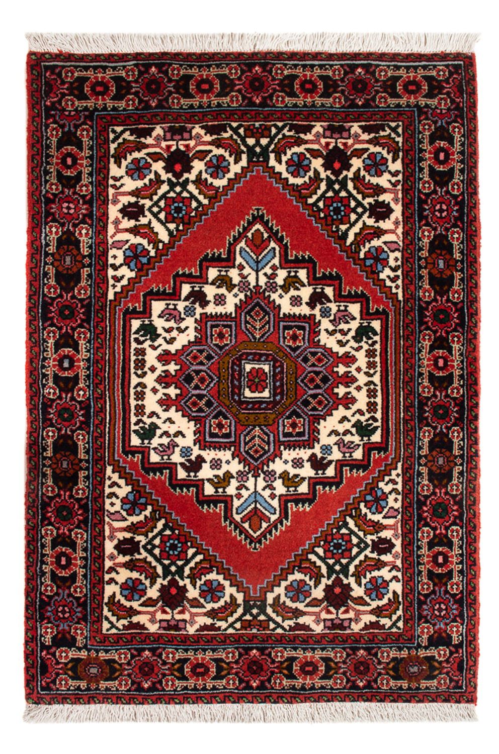 Perzisch Tapijt - Nomadisch - 90 x 60 cm - rood