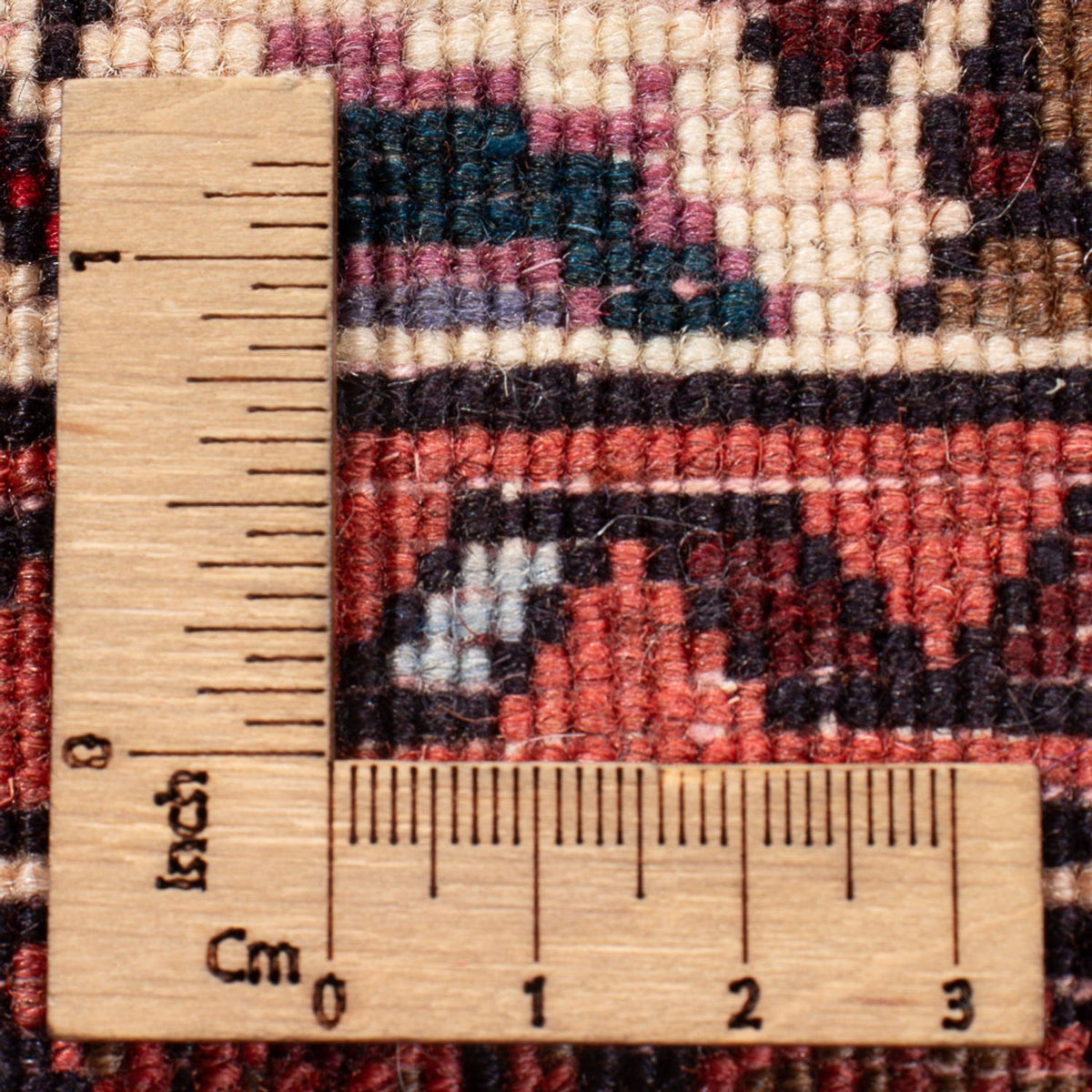 Perzisch Tapijt - Nomadisch - 126 x 84 cm - donkerrood