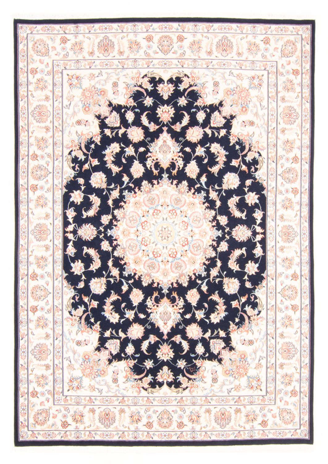 Perzisch tapijt - Tabriz - Royal - 235 x 170 cm - donkerblauw
