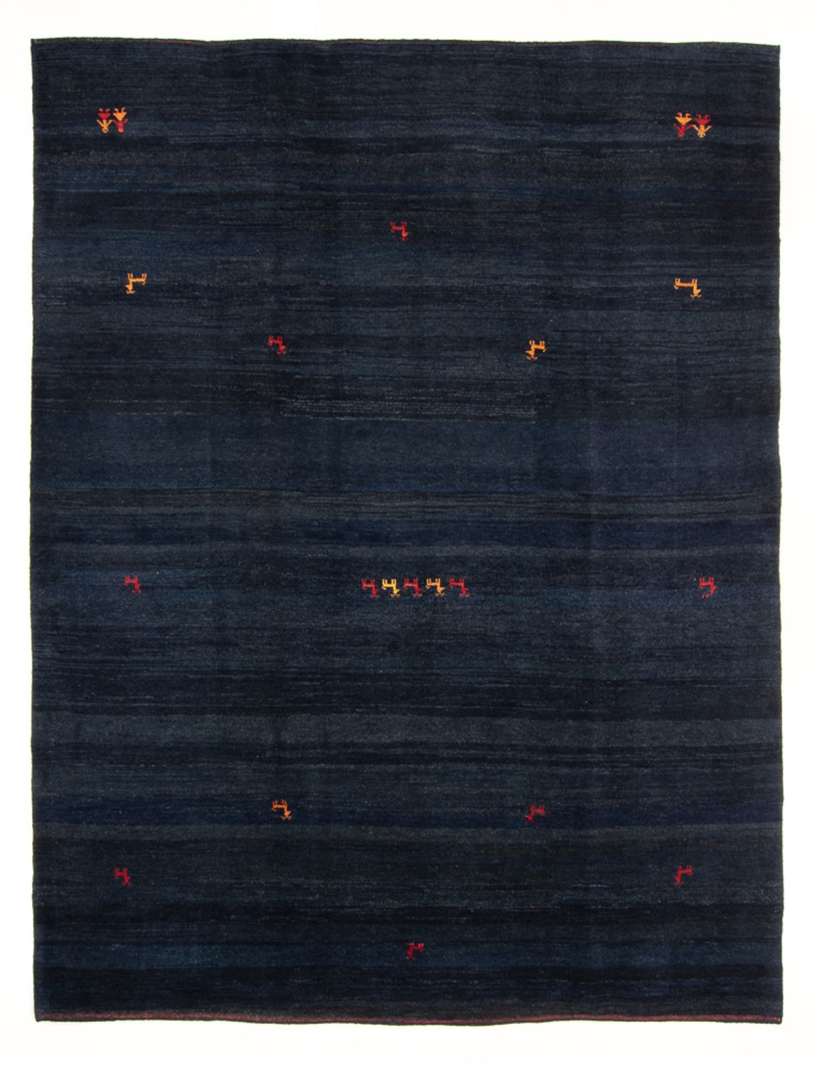 Gabbeh tapijt - Perzisch - 291 x 226 cm - donkerblauw