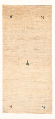 Gabbeh tapijt - Perzisch - 171 x 82 cm - crème