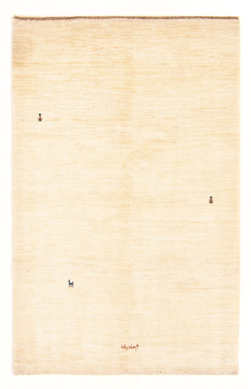Gabbeh tapijt - Perzisch - 192 x 127 cm - crème