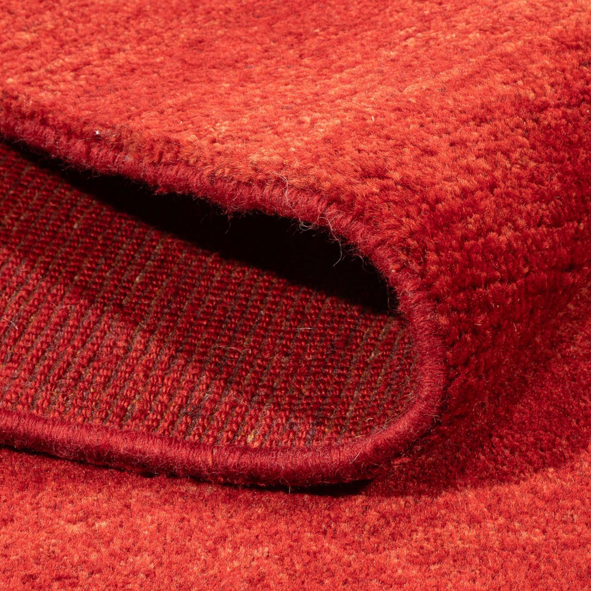 Gabbeh tapijt - Perzisch vierkant  - 168 x 168 cm - rood