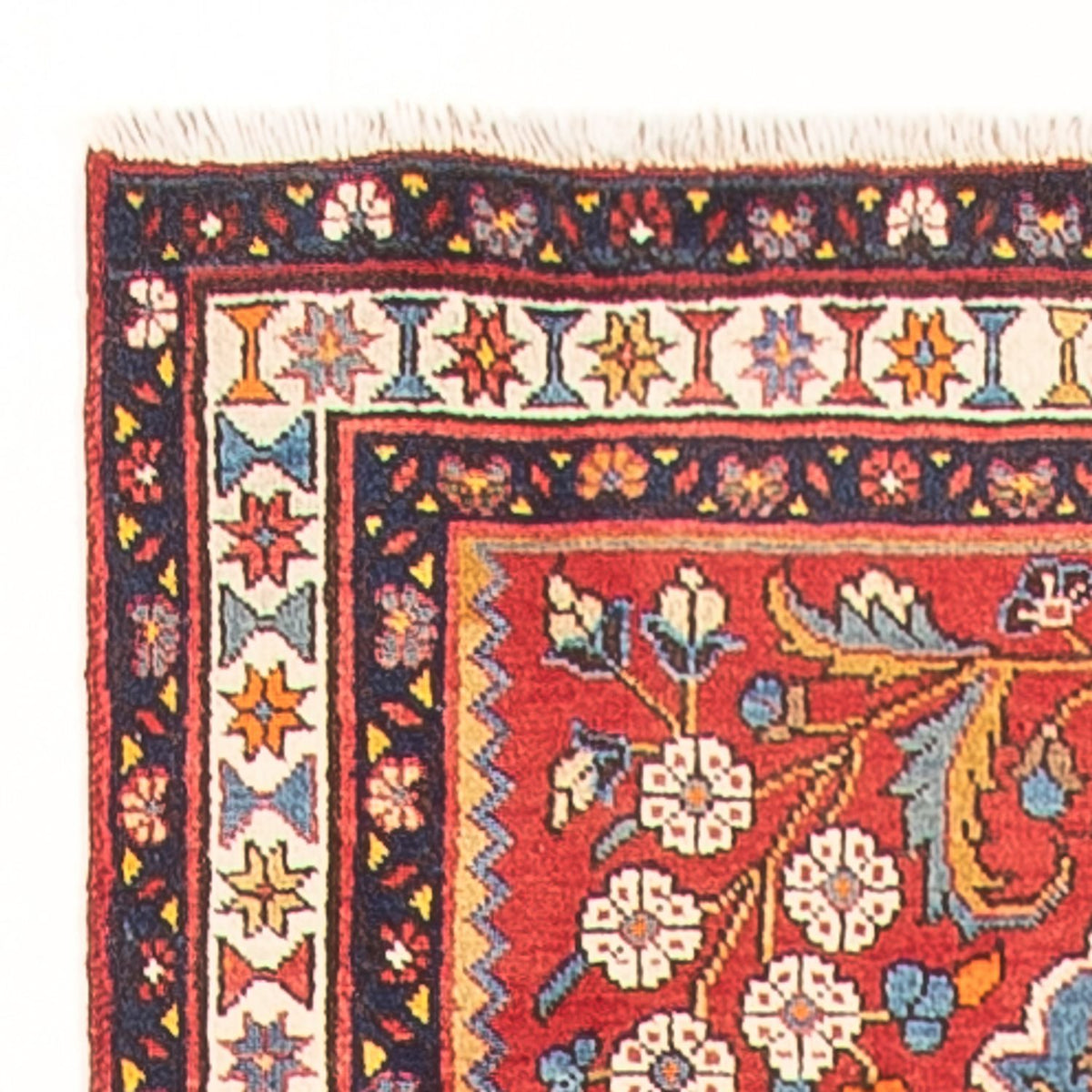 Loper Perzisch Tapijt - Nomadisch - 422 x 113 cm - crème