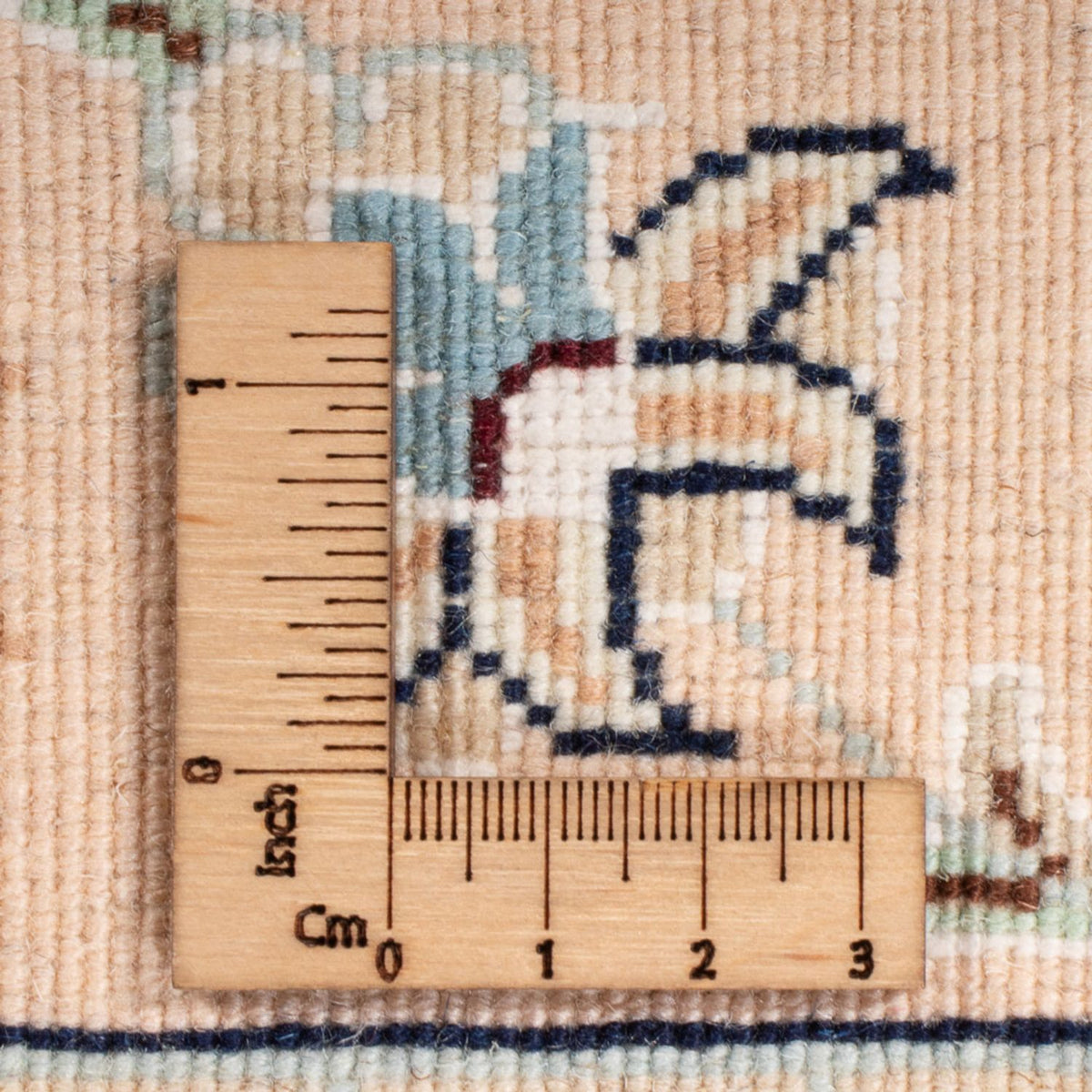 Perzisch tapijt - Nain - Premium - 118 x 80 cm - crème