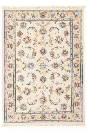 Perzisch tapijt - Nain - Premium - 122 x 82 cm - crème