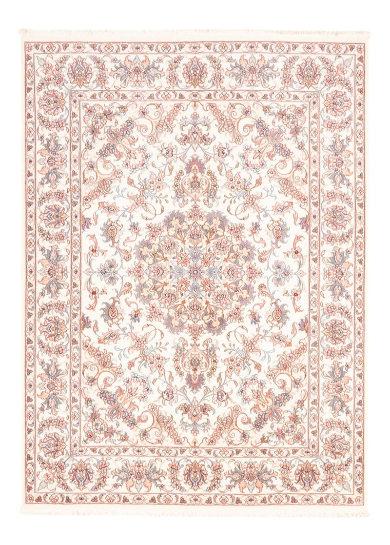 Perzisch tapijt - Tabriz - 201 x 148 cm - crème