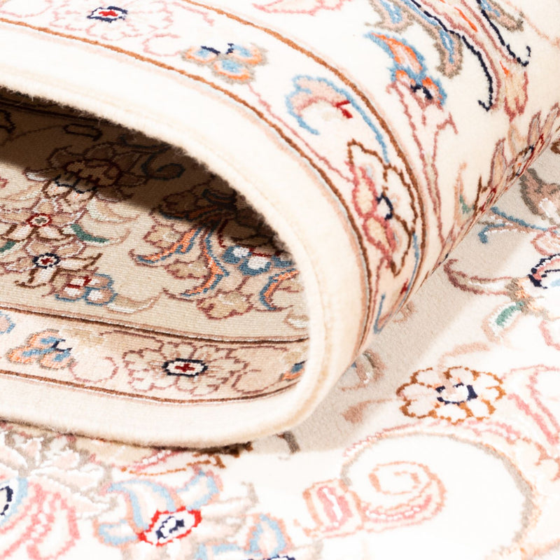 Perzisch tapijt - Tabriz - 201 x 148 cm - crème