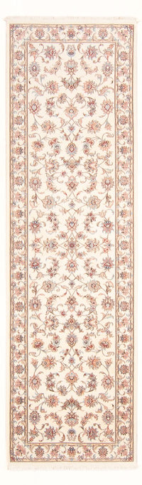 Loper Perzisch tapijt - Tabriz - Royal - 296 x 86 cm - crème