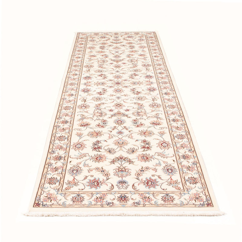 Loper Perzisch tapijt - Tabriz - Royal - 296 x 86 cm - crème