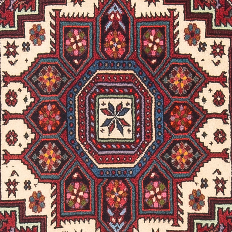 Perzisch Tapijt - Nomadisch - 123 x 86 cm - crème