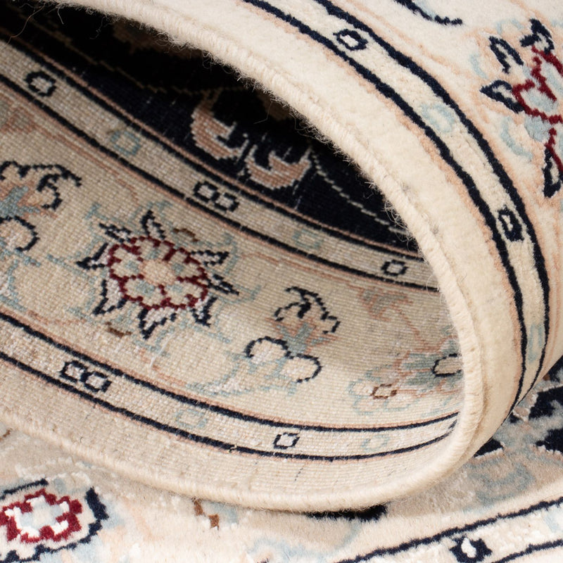 Perzisch tapijt - Nain - Premium - 123 x 80 cm - donkerblauw