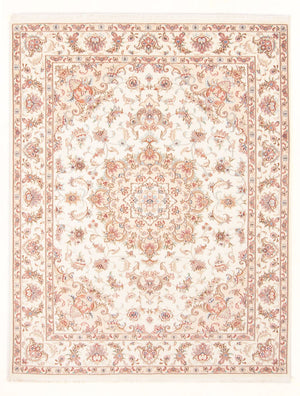 Perzisch tapijt - Tabriz - Royal - 200 x 149 cm - crème