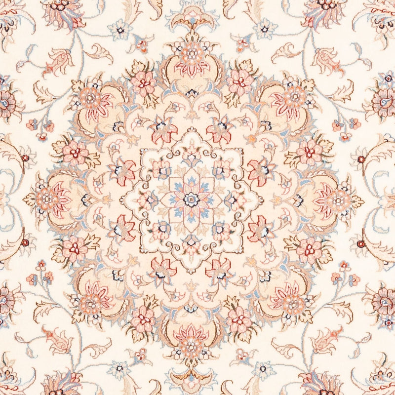 Perzisch tapijt - Tabriz - 198 x 149 cm - crème