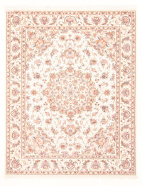 Perzisch tapijt - Tabriz - Royal - 194 x 148 cm - crème