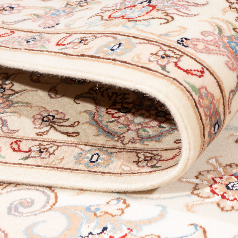 Perzisch tapijt - Tabriz - Royal - 194 x 148 cm - crème